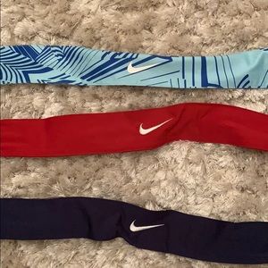 3 Nike tie headbands